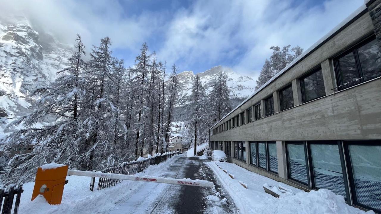 Center, Sauna, View - Haus Linaria Leukerbad Exterior foto