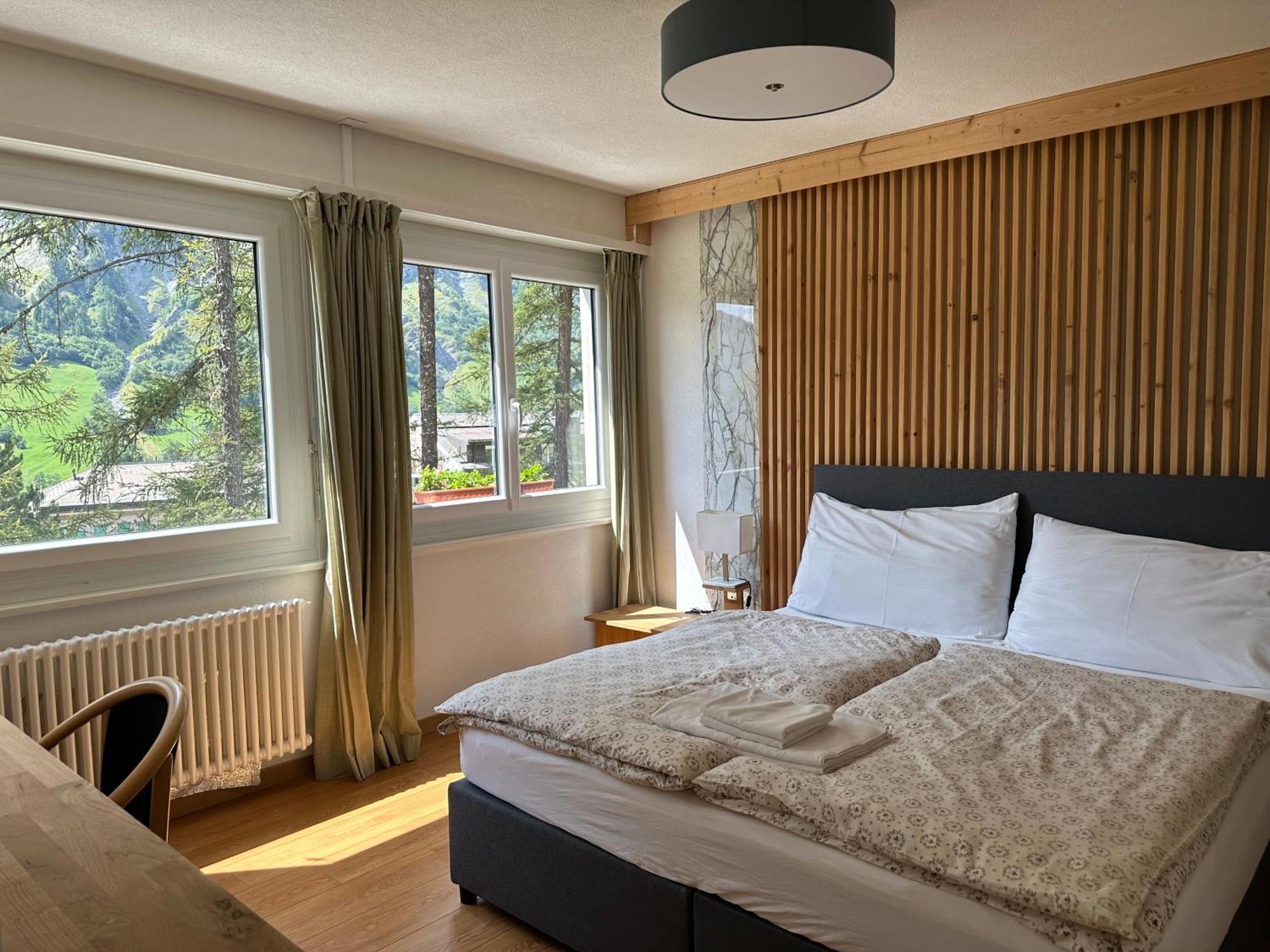 Center, Sauna, View - Haus Linaria Leukerbad Habitación foto